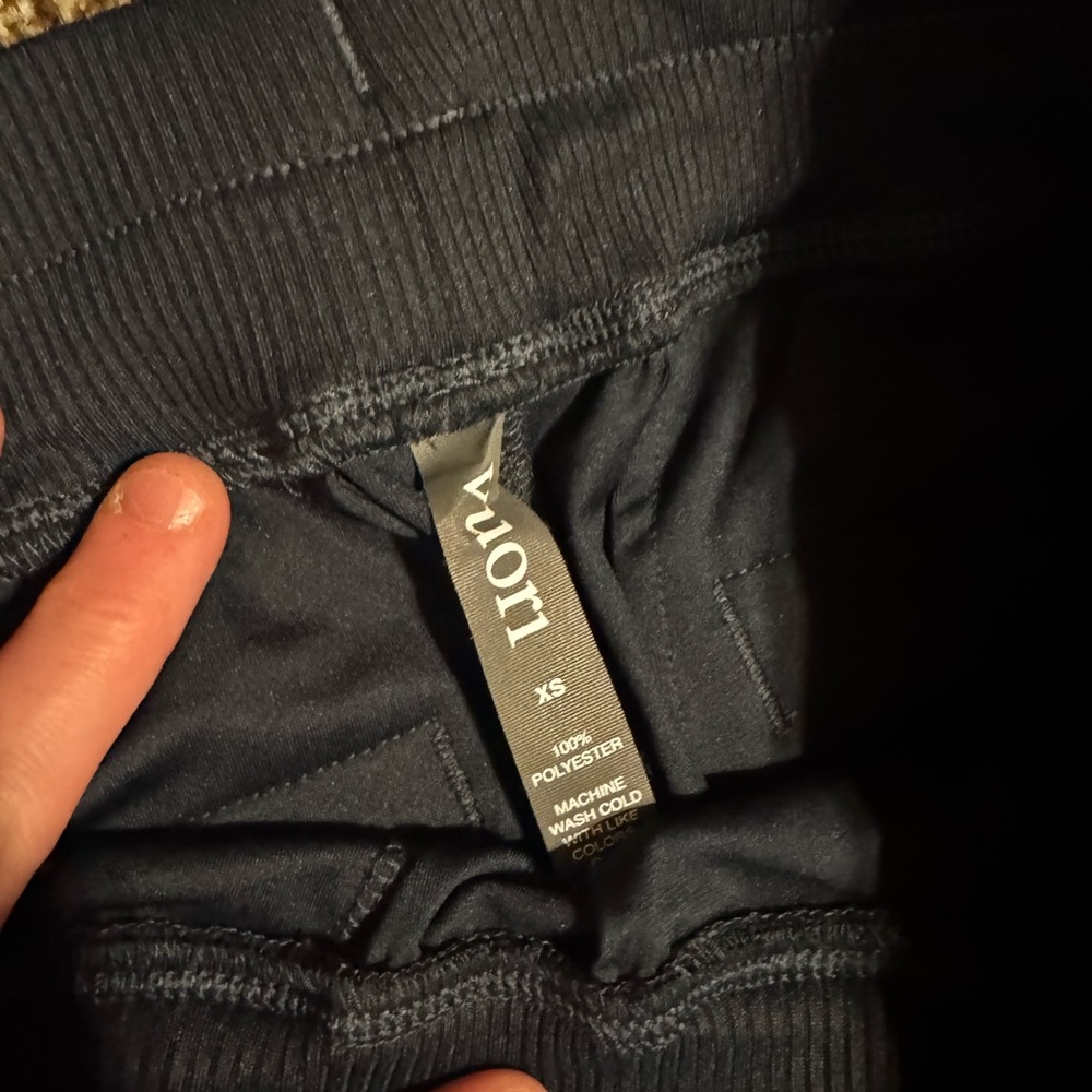 Vuori Navy Jogger Pants with Drawstring - Picture 2 of 3